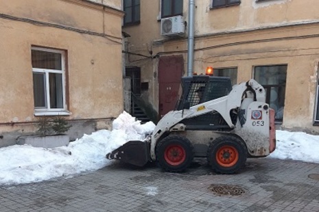 Малоснежная погода дала возможность управляющим и подрядным организациям устранить выявленные нарушения зимней уборки