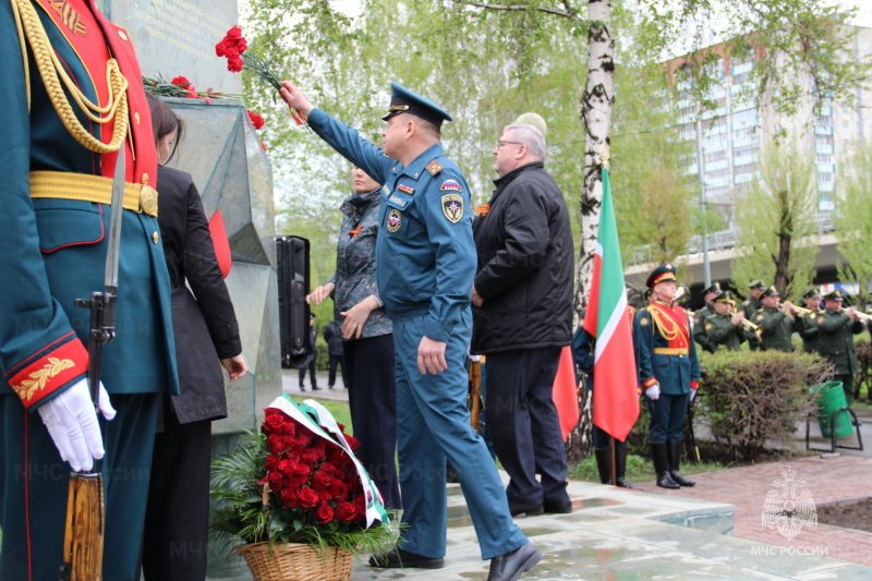 В Казани почтили память погибших ликвидаторов катастрофы на Чернобыльской АЭС