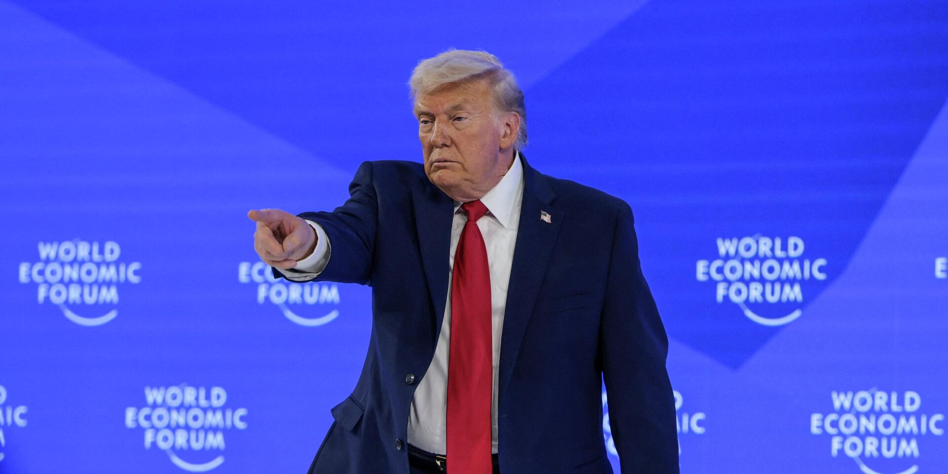 Президент США Дональд Трамп выступает на ВЭФ в Давосе, Швейцария - ИноСМИ, 1920, 29.01.2026