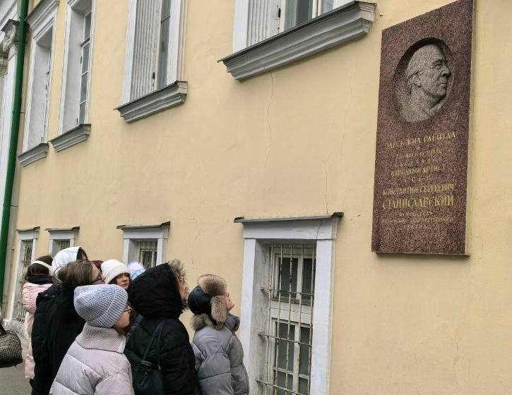 Юные актеры посетили легендарные театральные места в Москве