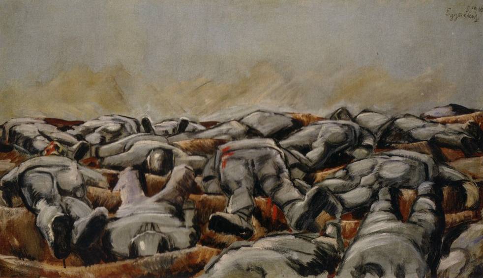 Альбин Эггер-Лиенц. Лейгенфельд (Мертвое поле). 1917-1918