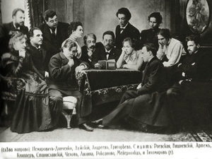 Первое представление «Чайки» в Художественном театре