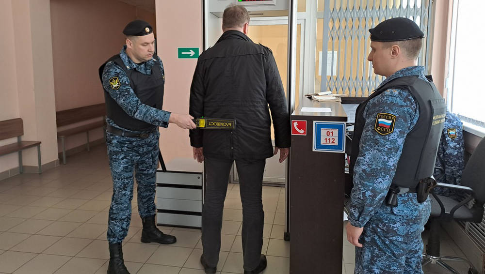 Буйного посетителя суда в Брянской области приговорили к условному сроку