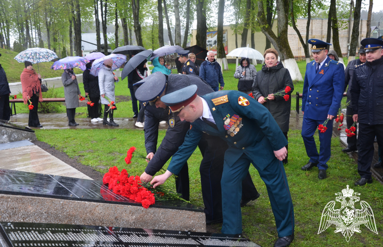 Заместитель начальника регионального управления Росгвардии принял участие в открытии монумента в Калужской области