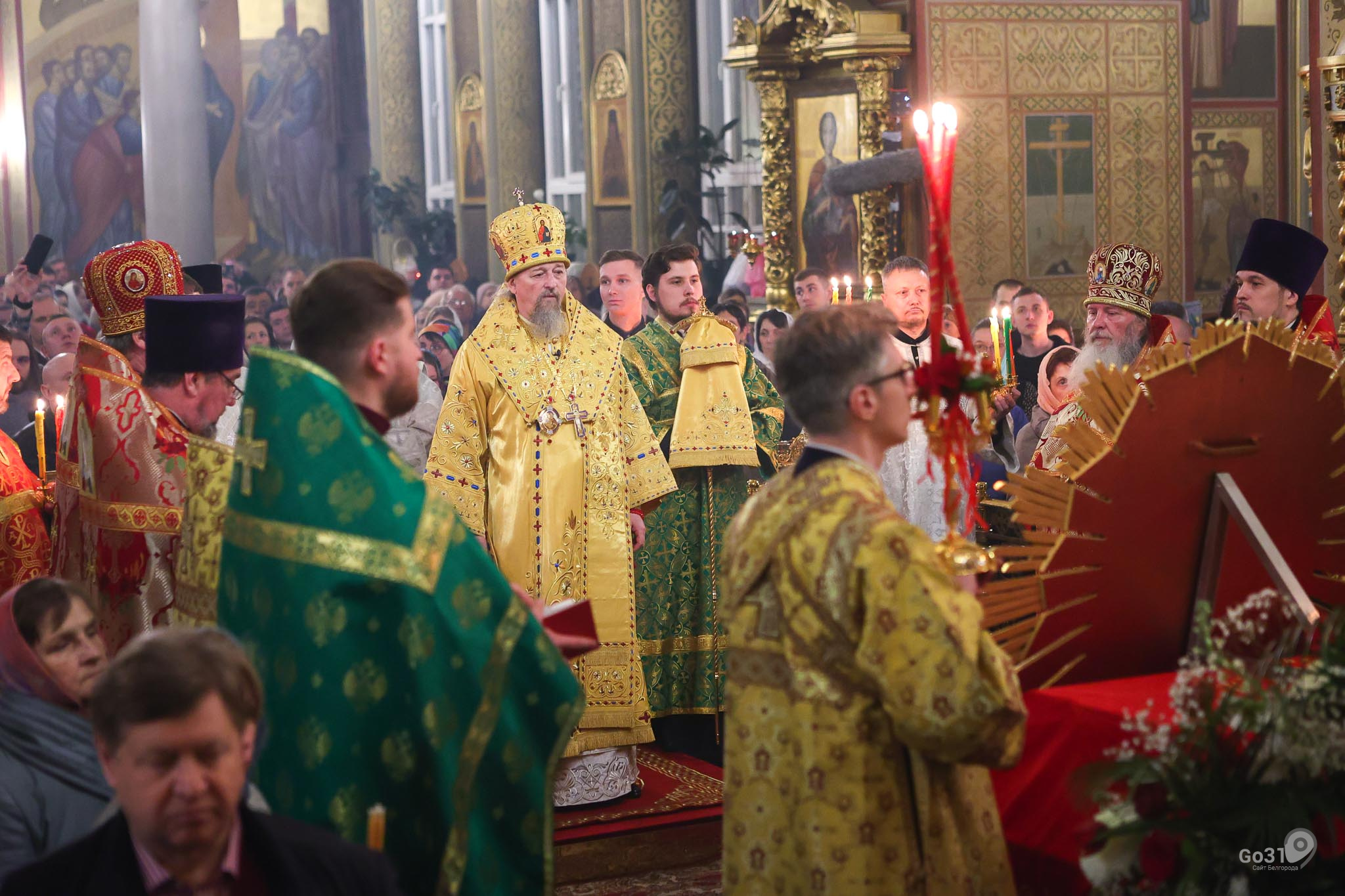 Абакан Пасха в Преображенском соборе