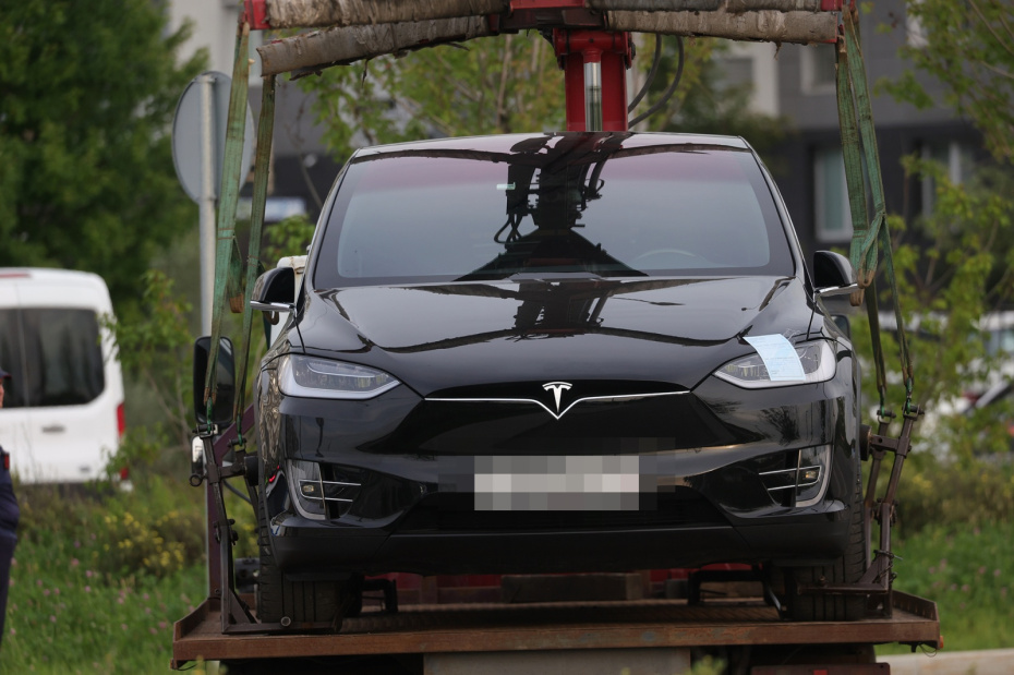 Работа спецслужб на месте обнаружения тела Романа Старовойта