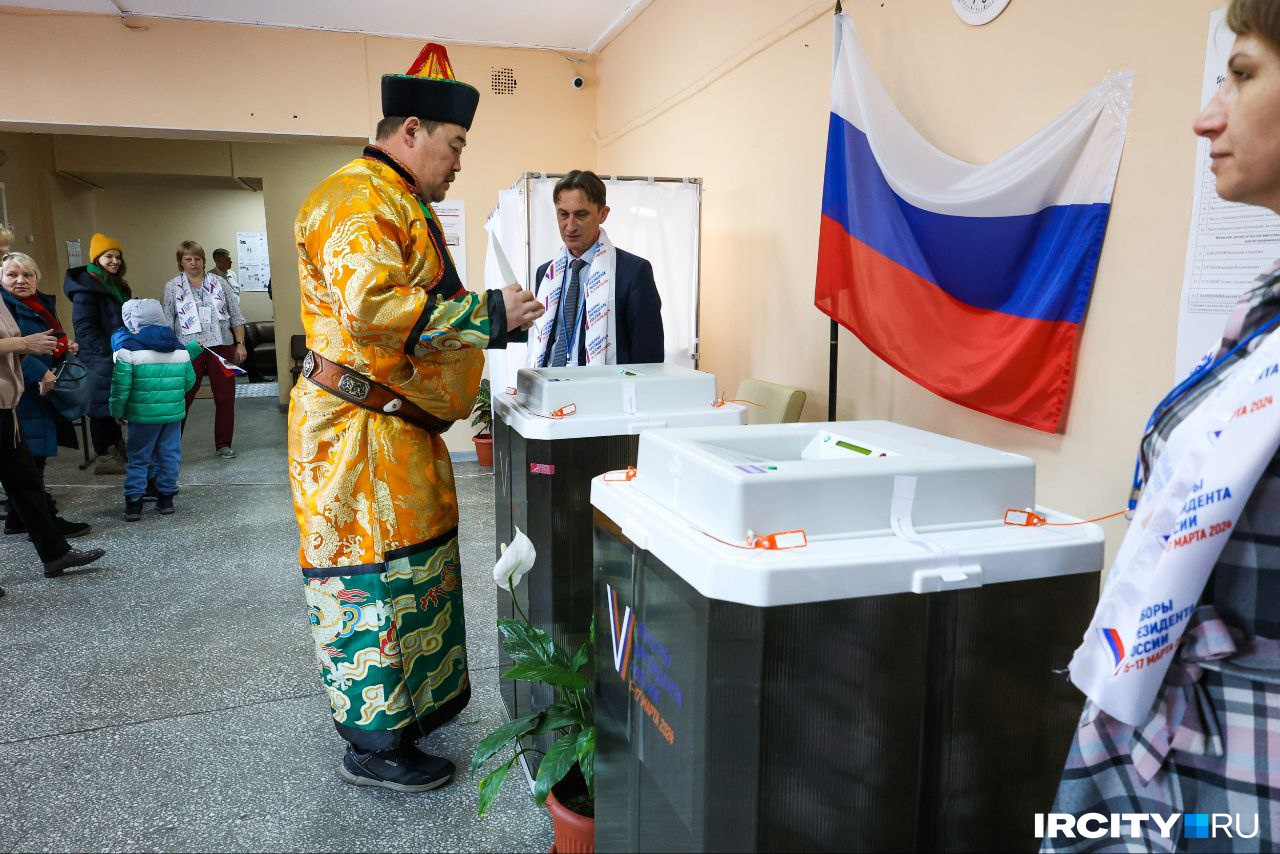 Иркутяне активнее всего голосовали в первый день выборов президента
