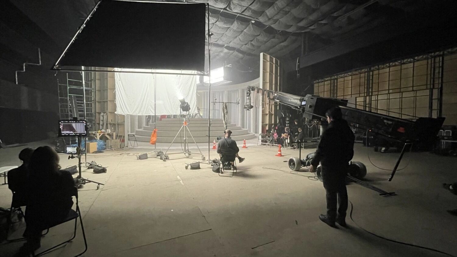 Так выглядит съемочная площадка