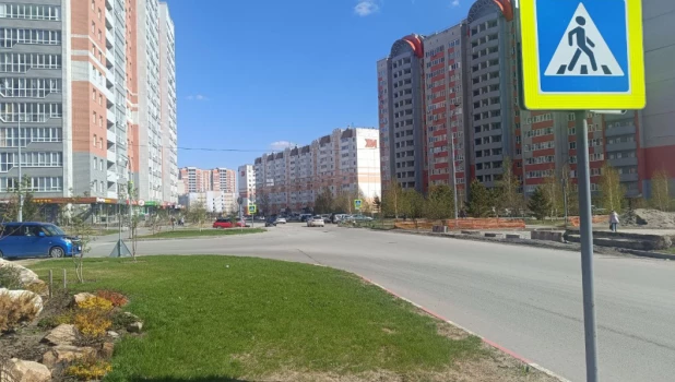 Ремонт дорог в Барнауле.