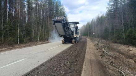 На подъезде к Мещуре начались дорожные работы