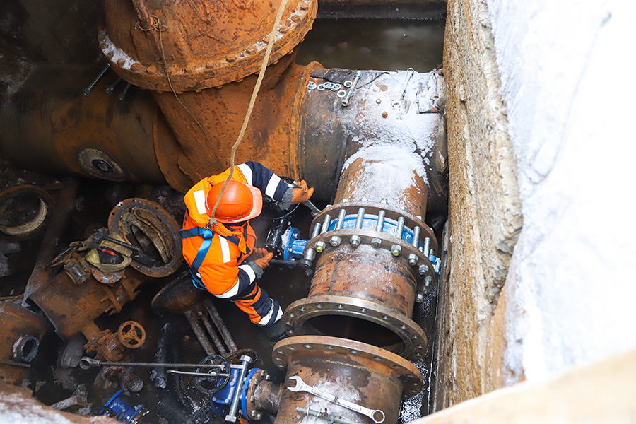 Компания «Росводоканал Тюмень» заменила 350 единиц запорной арматуры на водопроводных сетях и насосных станциях