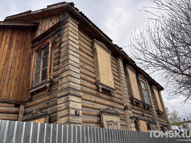 В Томске отреставрируют дом из старинной усадьбы мещанина Родченина на проспекте Кирова