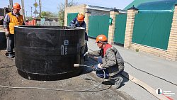 В Южноуральске реконструируют аварийный коллектор 1958 года