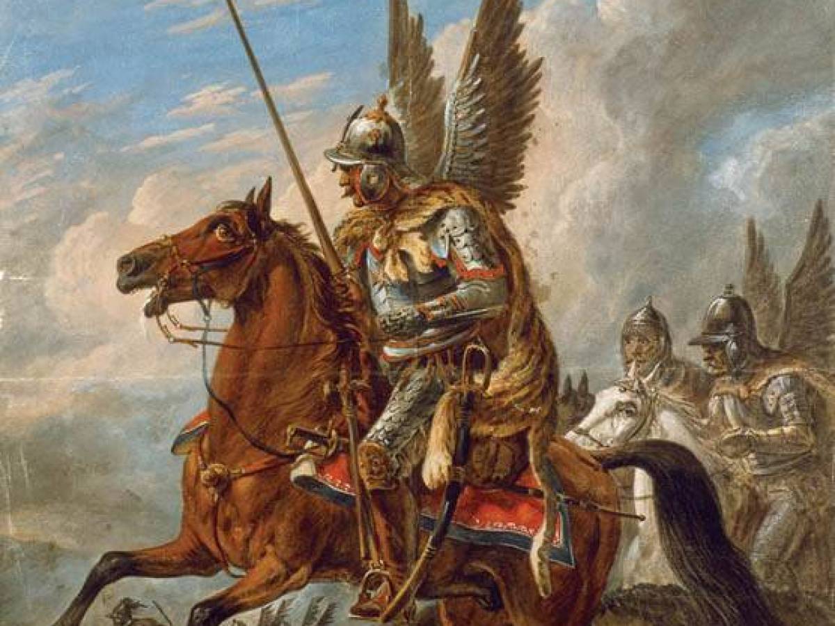 Александр Орловский. Атака гусар (фрагмент). 1810-е