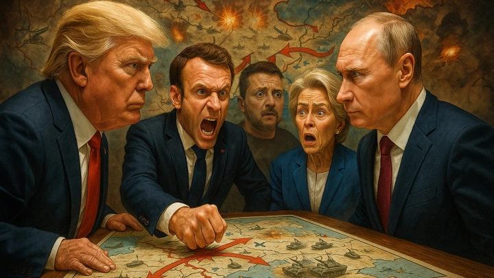 За Путина Макрону отомстил Трамп. Вот это поворот