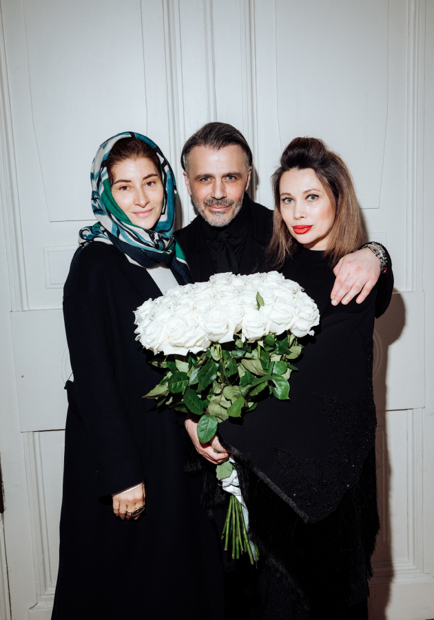 Софико Шеварднадзе, Александр Сирадекиан и Елизавета Шарикова