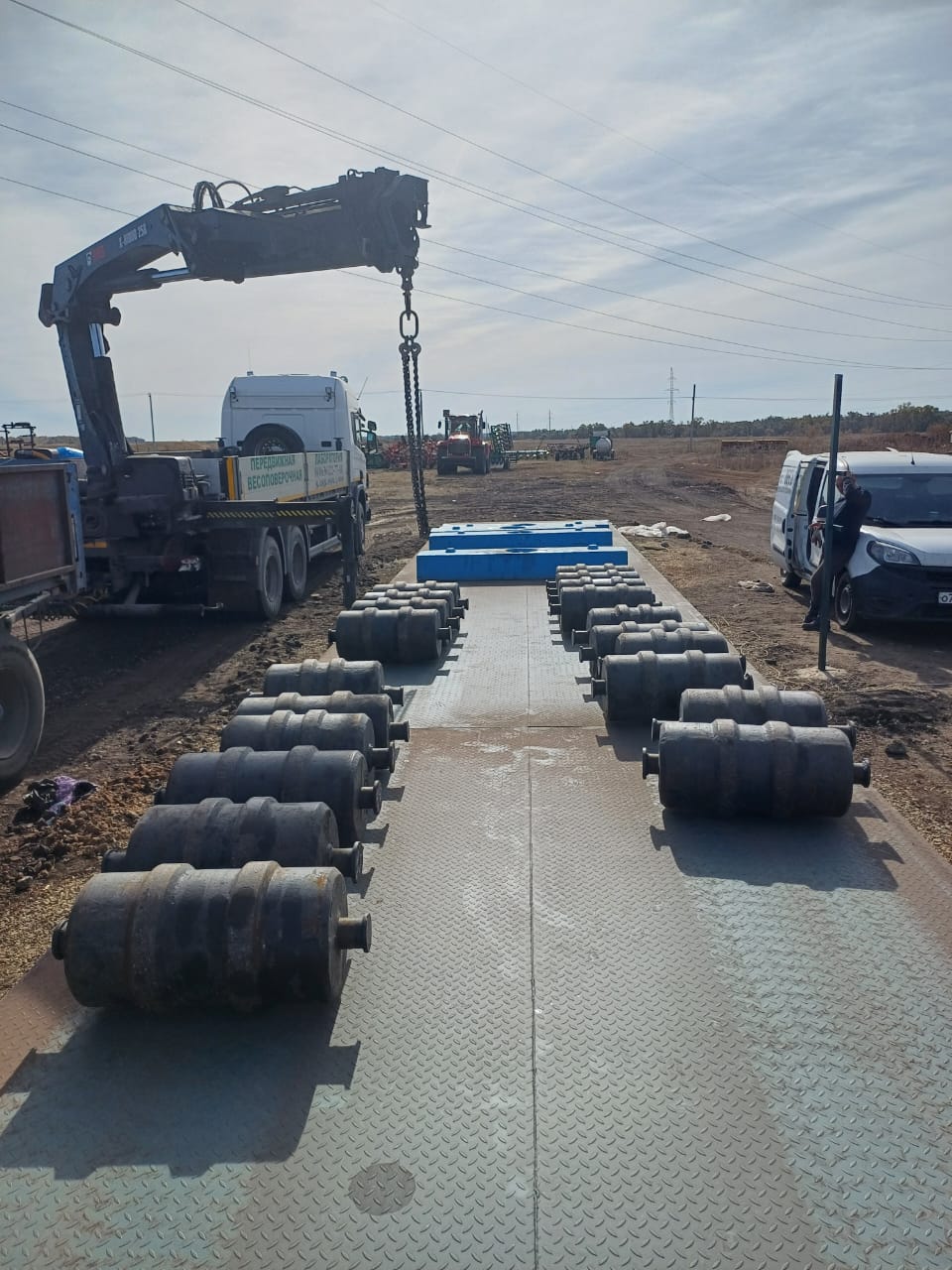 Автомобильные весы для агропредприятия в Саратовской области