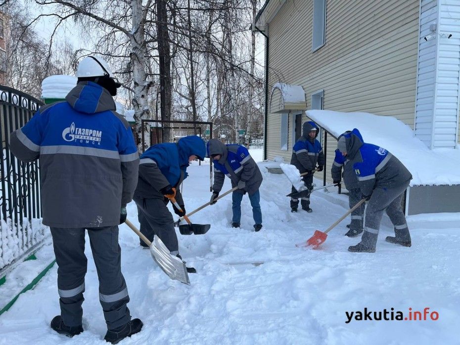Газовики помогли Якутии в борьбе со снежной стихией