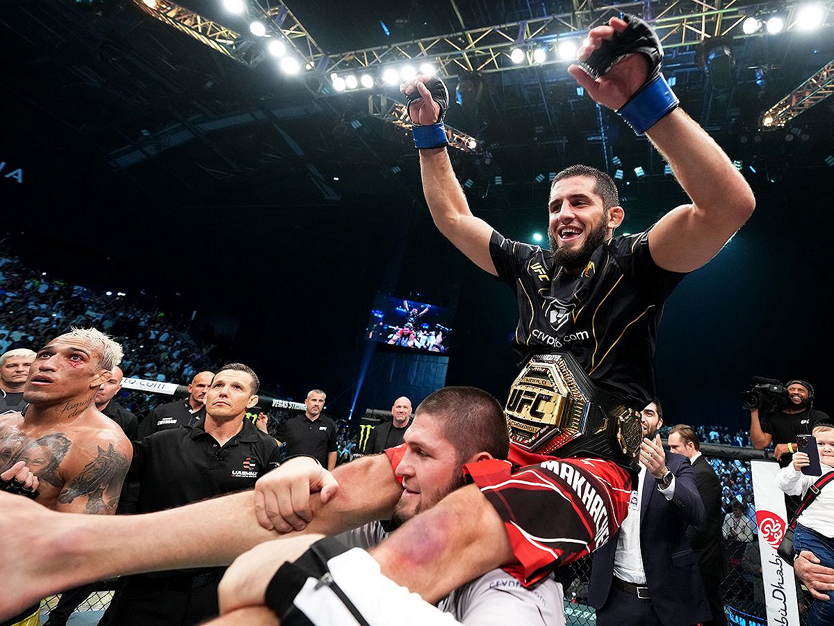 Ислам Махачев чемпион UFC