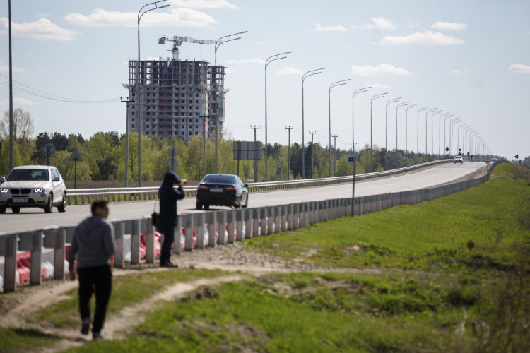 Транзитный трафик не смешается с районным в зоне развязки с автодорогой Казань — Боровое Матюшино. Больший резерв пропускной способности на перспективу
