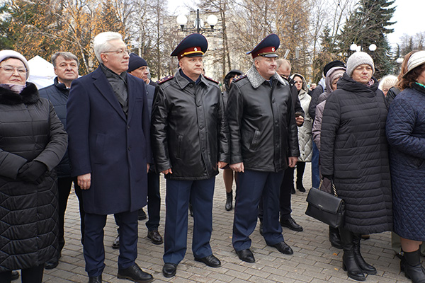 Начальник УФСИН России по Владимирской области Александр Шек принял участие в торжественной церемонии открытия памятника Михаилу Михайловичу Сперанскому 