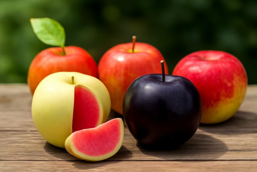 Необычные сорта яблок