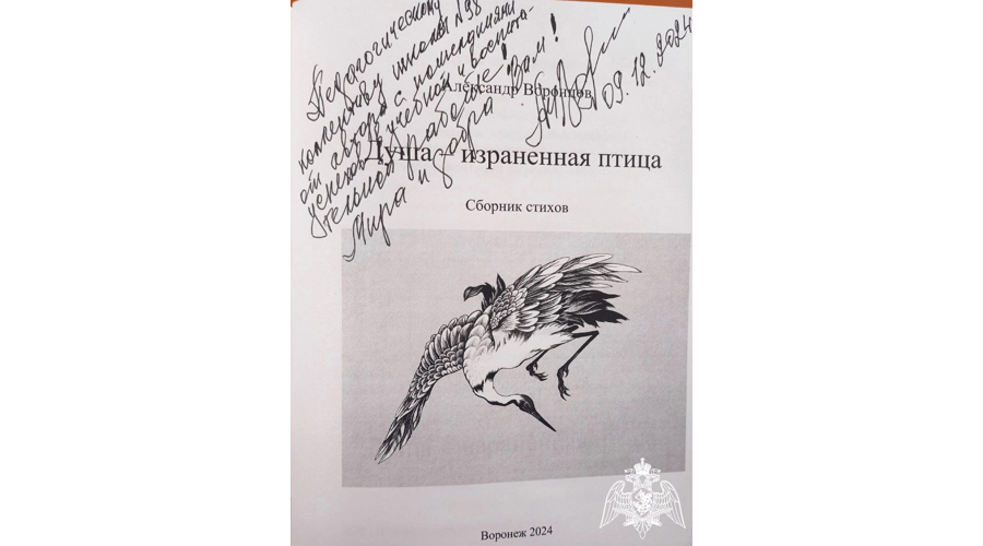 Почетный сотрудник Росгвардии провел патриотические мероприятия для Воронежских школьников