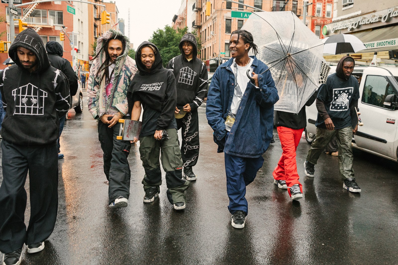 A$AP Rocky в AWGE x Under Armour SRLo интервью для GQ