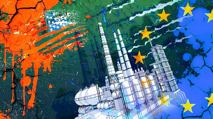 Цены на газ в Европе взлетели на 40% в среду