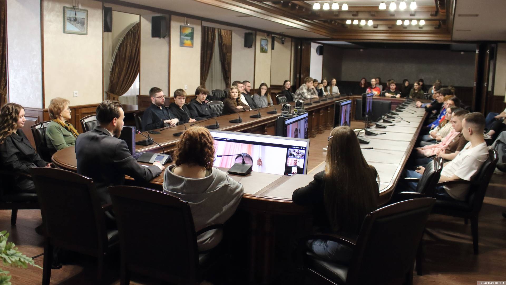 Встреча со студенческим активом в КузГТУ