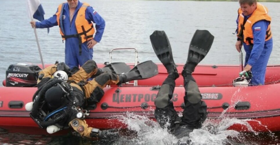 Новгородские водолазы отмечают профессиональный праздник