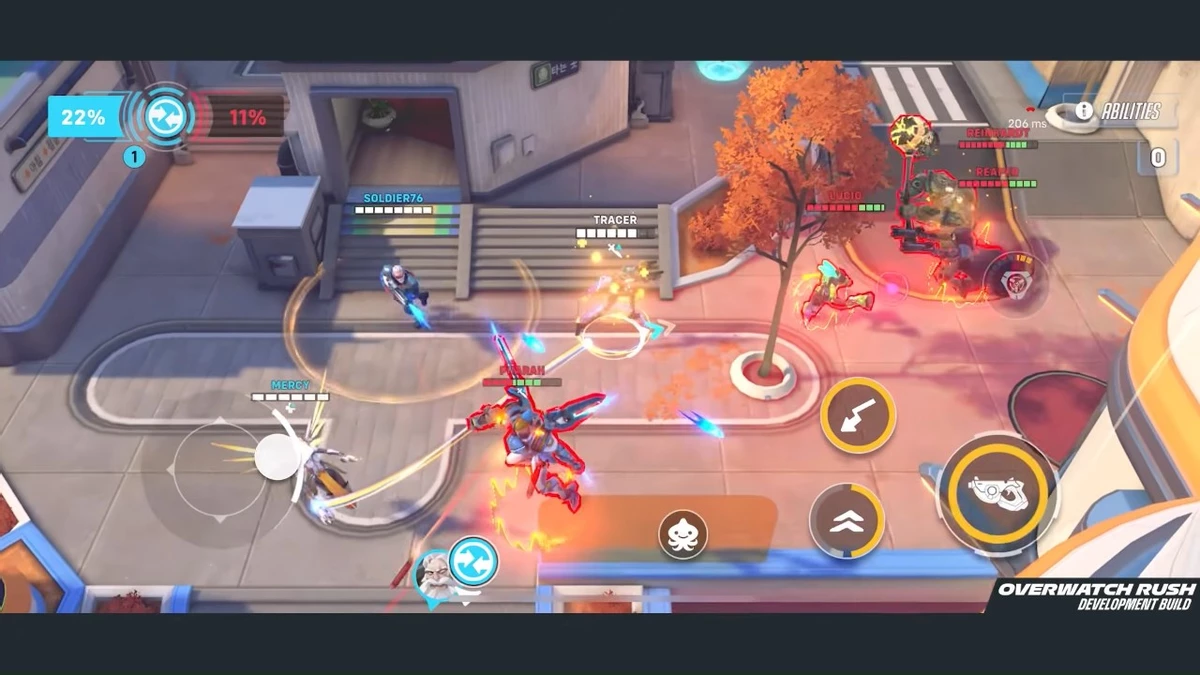 Им сверху виднее: Blizzard анонсировала Overwatch Rush — онлайн-шутан для Android и iOS