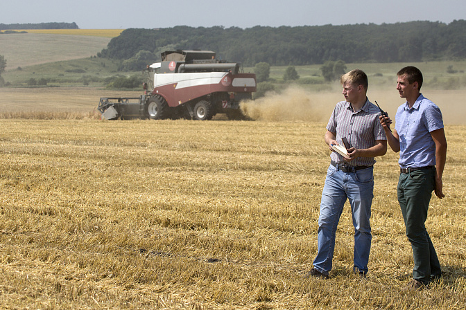 агрономы уборочная урожай