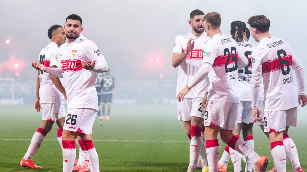 «Штутгарт» в большинстве обыграл «Бохум» в матче Кубка Германии