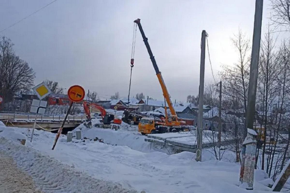 В Теньгушевском районе начато строительство моста и ремонт дорог, часть объектов сдадут в 2024 году