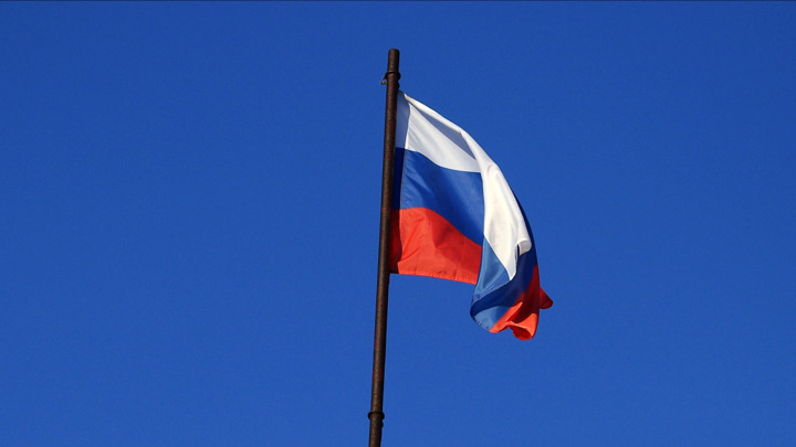 Российский флаг вернули в центр Мелитополя | Общество | Селдон Новости