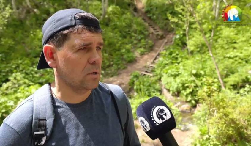 Глава Елизовского района Сергей Тюлькин осмотрел маршрут к Голубым озерам
