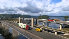 Санта-Клаус и северные олени. Для симулятора дальнобойщика Euro Truck Simulator 2 вышло крупное дополнение Nordic Horizons
