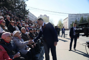 Дмитрий Демешин: Мы чувствуем себя единым народом, сплочённым общими целями под руководством нашего Президента!