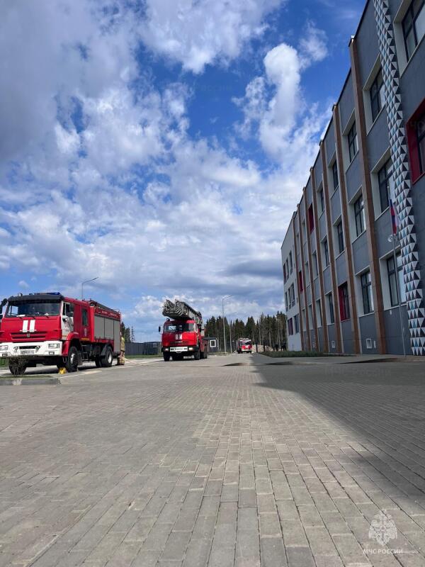 В Кирoве прoшли пожарно-тaктические учения