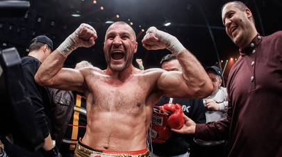 Российский боксёр Сергей Ковалёв