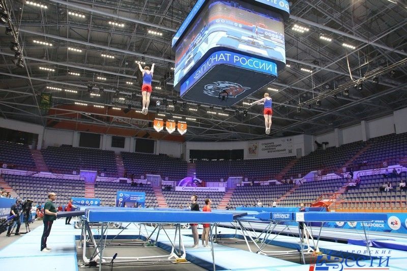В Хабаровске завершился чемпионат России по прыжкам на батуте