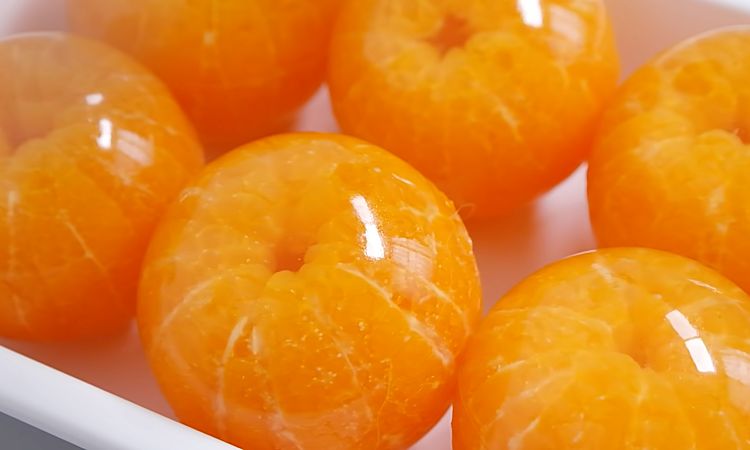 Желе из мандаринов