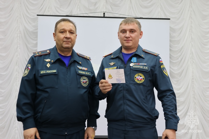 Башкирский 28 пожарно-спасательный отряд МЧС России отметил четверть века на службе людям