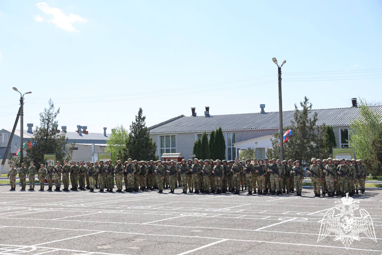 В Чеченской Республике представили нового командира отдельного батальона оперативного назначения Росгвардии