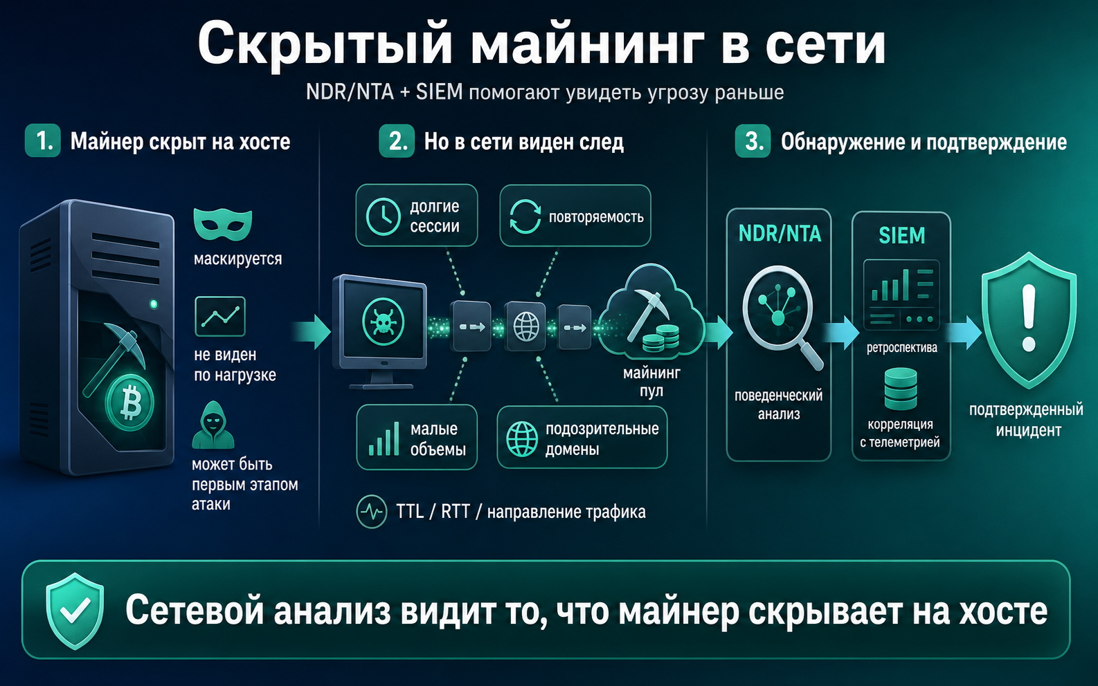 UDV Group о поиске скрытых майнеров по поведению трафика