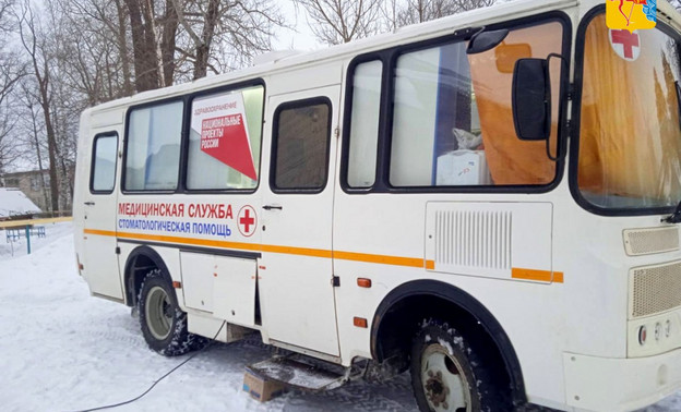 В Кировской области мобильная стоматология помогла более 1100 сельским жителям