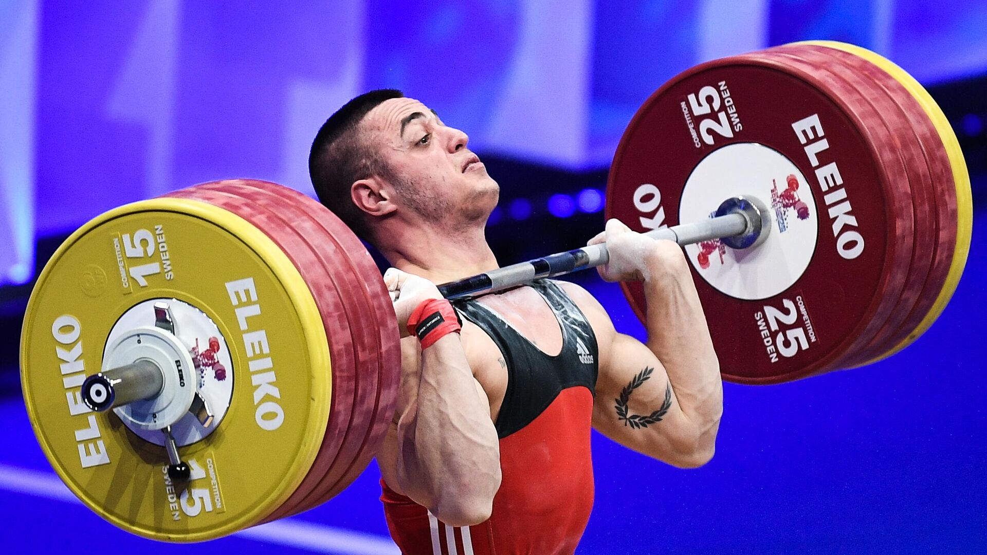Штангист чемпион шахт