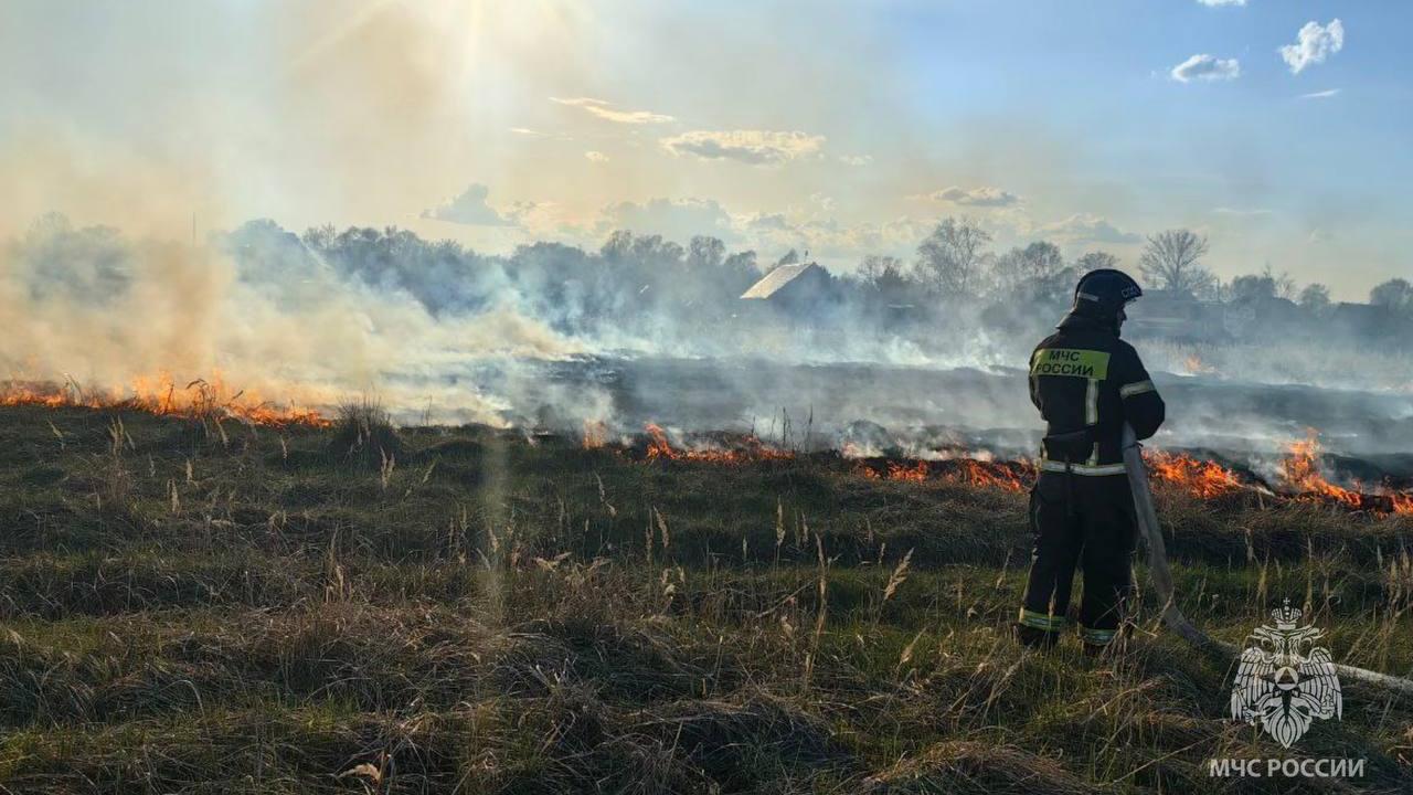 В Мордовии за один день произошло 13 пожаров