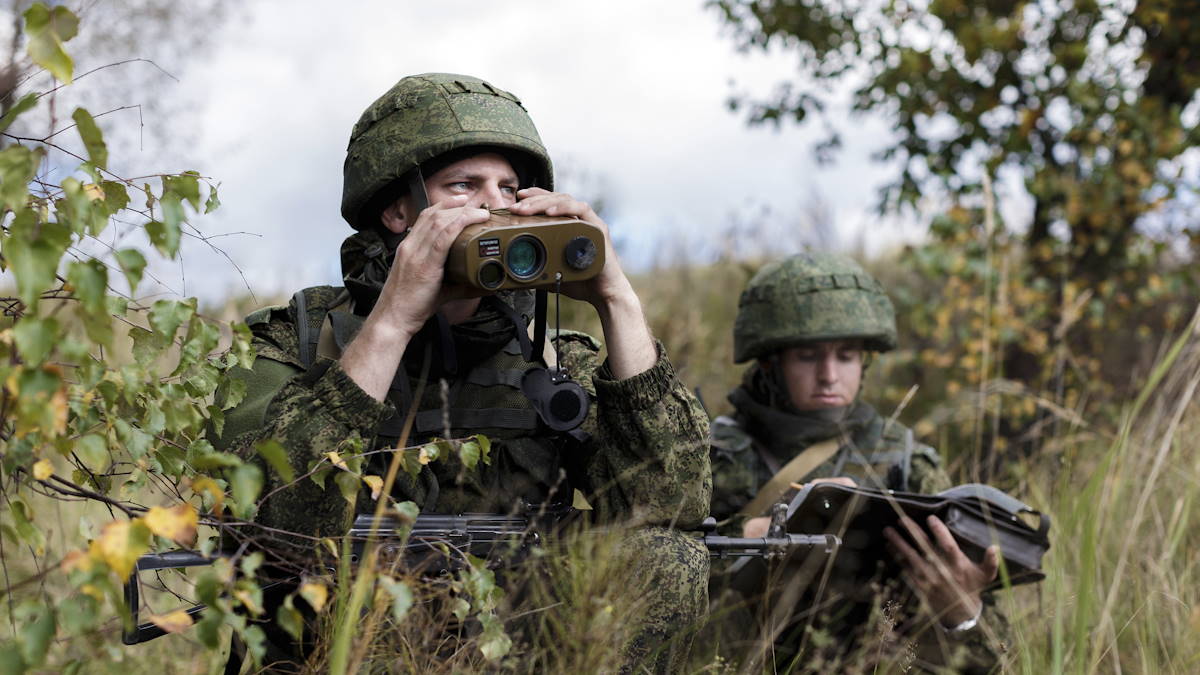 Российские военнослужащие